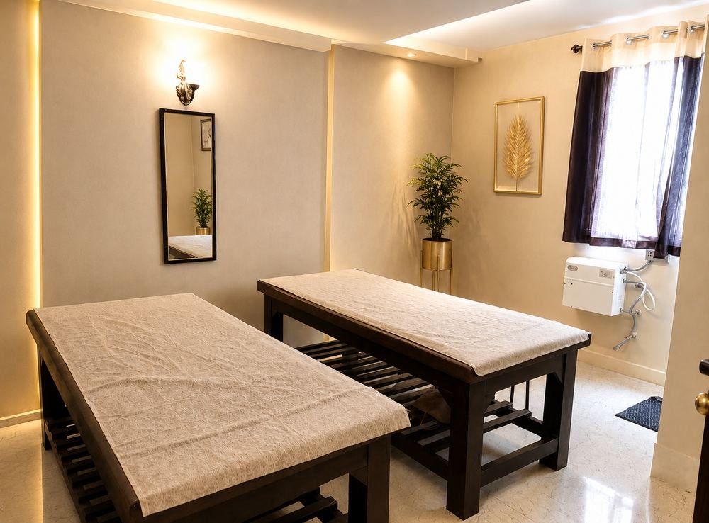Massage suite at S K Spa
